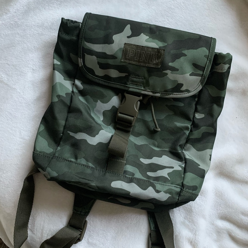 Pink Camo Backpack